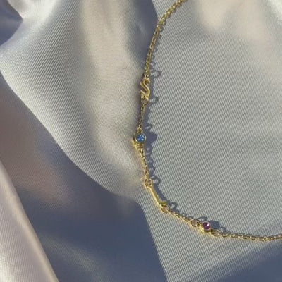 SIDEWAYS BIRTHSTONE